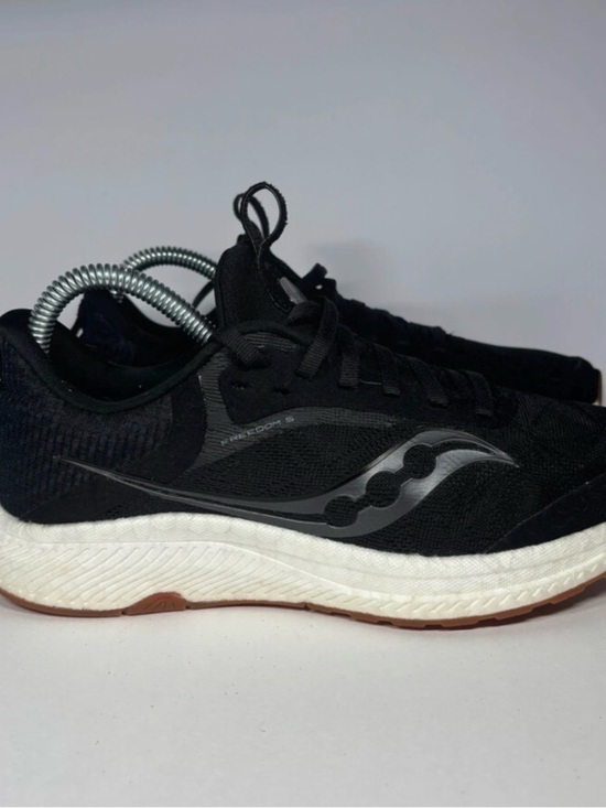 Saucony Shoes - Saucony Women's Black and White Running Sneakers